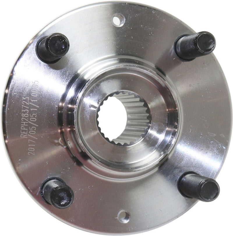 Front, Driver or Passenger Side Wheel Hub, Without Bearing