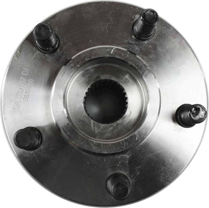 Front, Driver or Passenger Side Wheel Hub, With Bearing, 5 x 4.5 in. Bolt Pattern