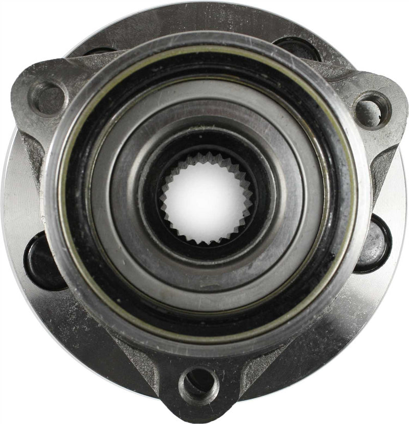 Front, Driver or Passenger Side Wheel Hub, With Bearing, 5 x 4.5 in. Bolt Pattern