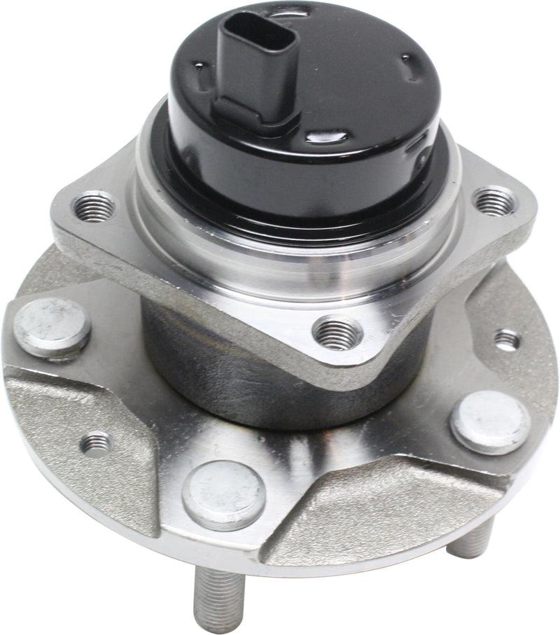 Front, Driver or Passenger Side Wheel Hub, With Bearing, With Sensor, 5 x 4.5 in. Bolt Pattern, 2 Cyl., 1.3L Engine, Rear Wheel Drive