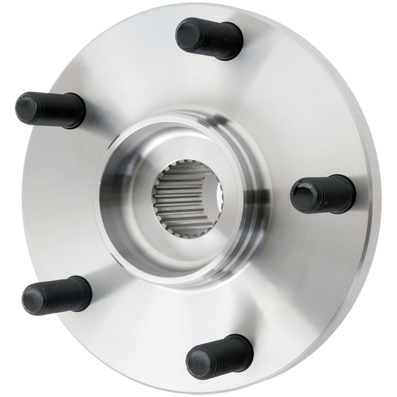 Front, Driver or Passenger Side Wheel Hub, With Bearing, 5 x 4.5 in. Bolt Pattern