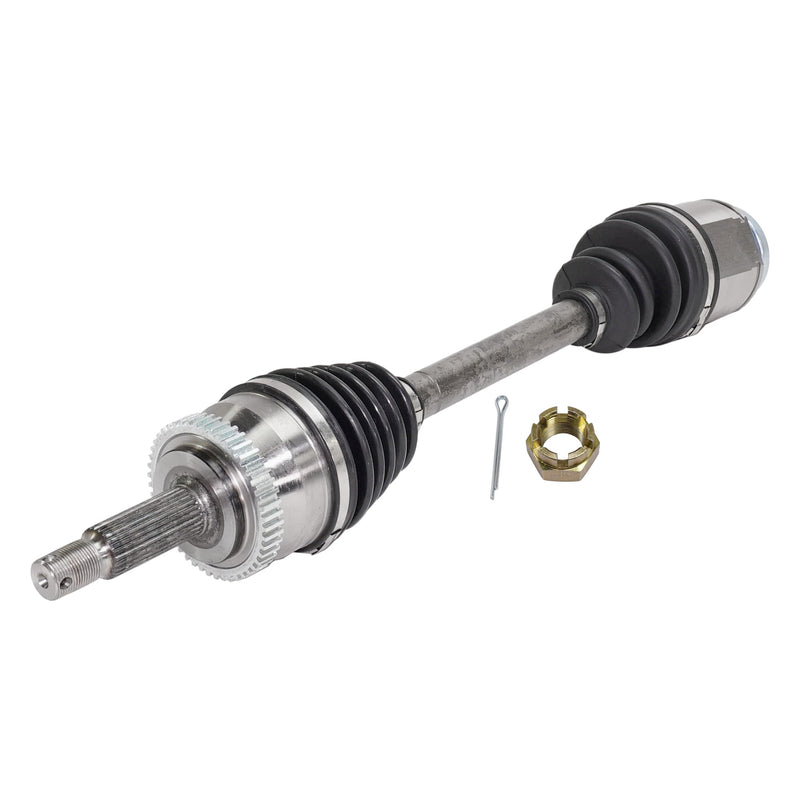 Front, Passenger Side Axle Assembly, Four Wheel Drive, Manual Transaxle