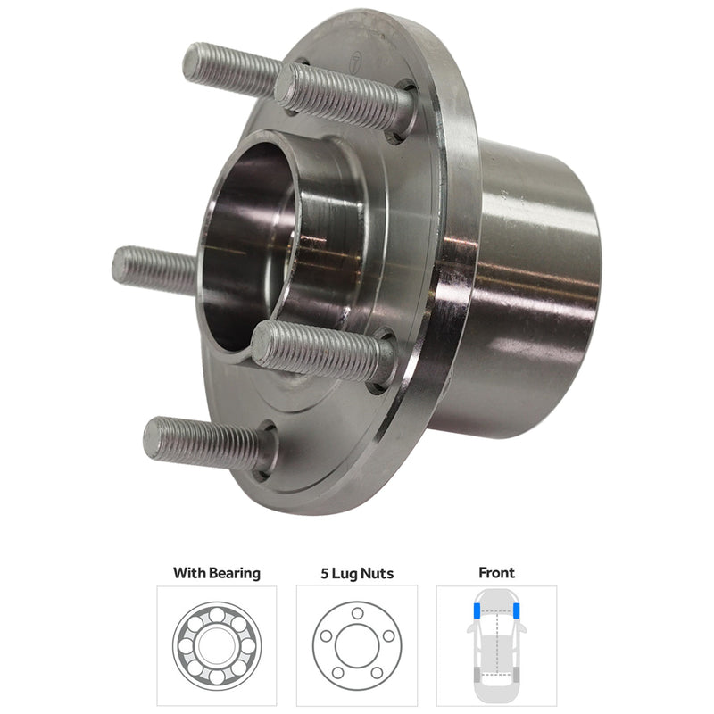 Front Hub Assembly (Both Sides) 5-Stud