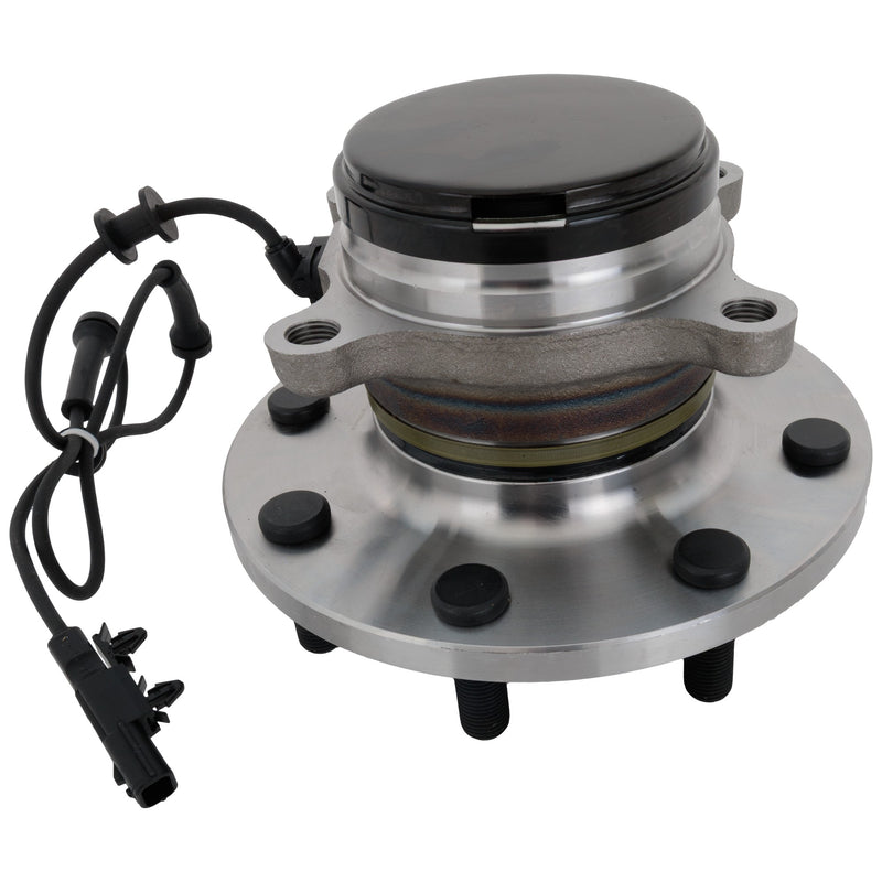 Front, Driver or Passenger Side Wheel Hub, with Bearing, 8 X 6.5 In. Bolt Pattern
