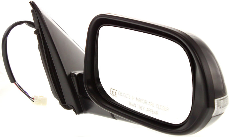 Driver and Passenger Side Mirrors, Power, Manual Folding, Heated, Paintable, In-housing Signal Light, Without memory, Without Puddle Light, Without Auto-Dimming, Without Blind Spot Feature