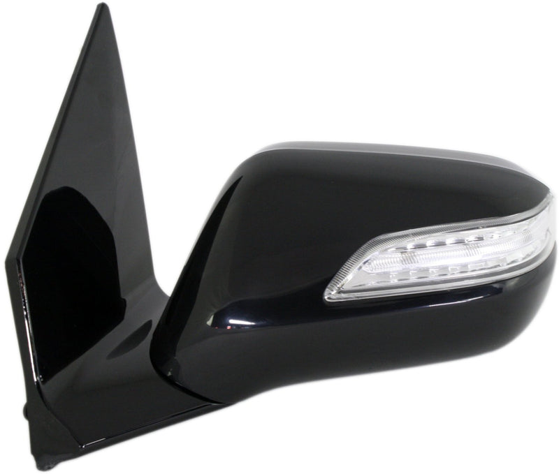 Driver and Passenger Side Non-Towing Mirrors, Power, Manual Folding, Heated, Paintable, In-housing Signal Light, With memory, Without Puddle Light, Without Auto-Dimming | AC1320112,AC1321112