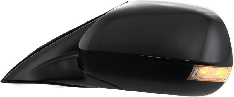 Driver and Passenger Side Mirrors, Power, Manual Folding, Heated, Paintable, In-housing Signal Light, Passenger side - With Memory; Driver side - Without Memory, Without Auto-Dimming | AC1320115,AC1321115