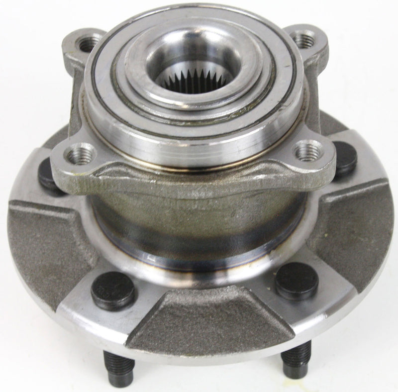 Set Of 2 - Rear Driver and Passenger Side Wheel Hubs With Bearing Non-ABS