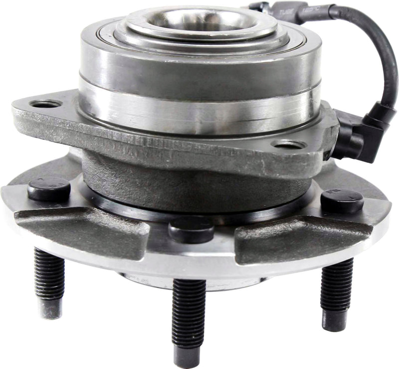 Set Of 2 - Front Driver and Passenger Side Wheel Hubs With Bearing With Sensor 4-Wheel ABS