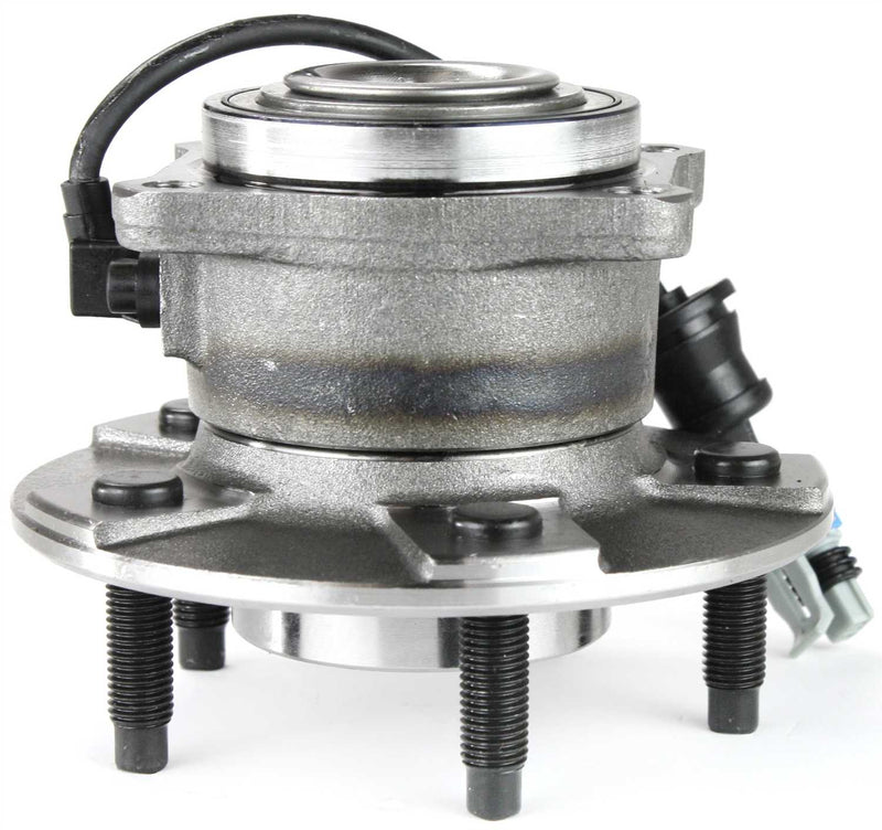 Set Of 4 - Front and Rear Driver and Passenger Side Wheel Hubs With Bearing With Sensor 4-Wheel ABS