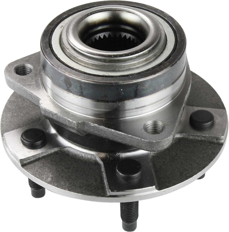 Set Of 2 - Front Driver and Passenger Side Wheel Hubs With Bearing Non-ABS
