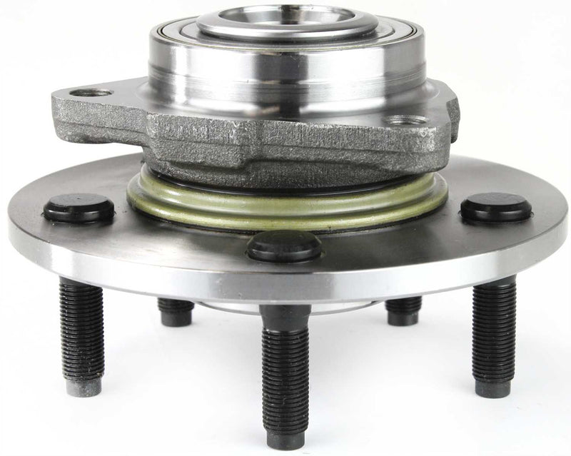 Set Of 2 - Front Driver and Passenger Side Wheel Hubs With Bearing 2-Wheel ABS 5 Stud Wheel
