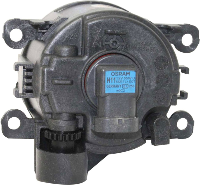 Set Of 2 - Front Driver and Passenger Side Fog Lights With Bulb(s) Halogen | MI2590100