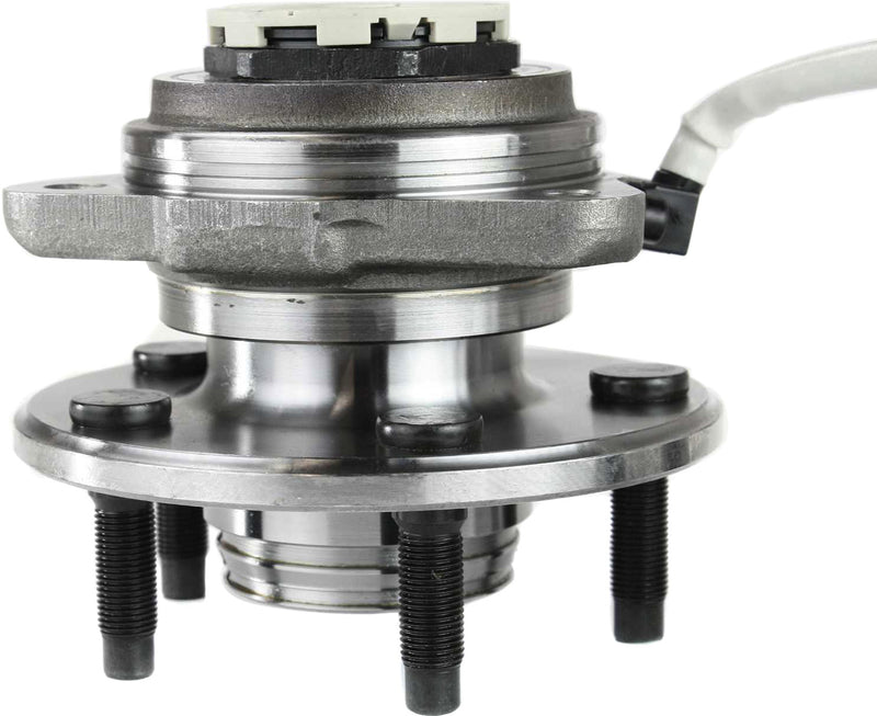 Set Of 2 - Front Driver and Passenger Side Wheel Hubs With Bearing With Sensor