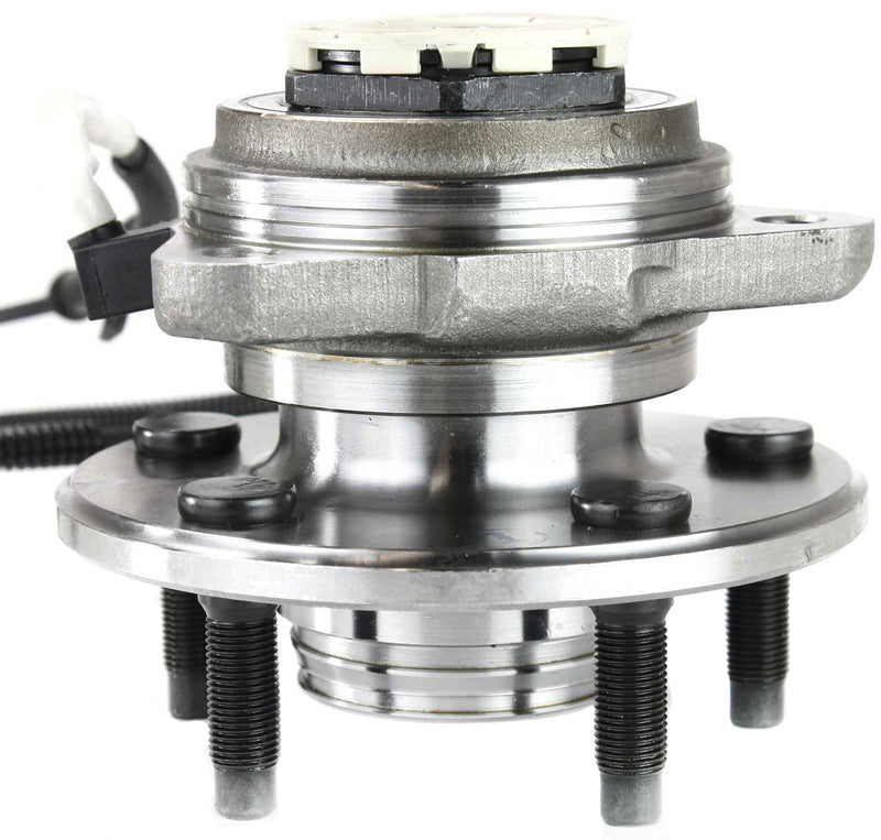 Set Of 2 - Front Driver and Passenger Side Wheel Hubs With Bearing With Sensor