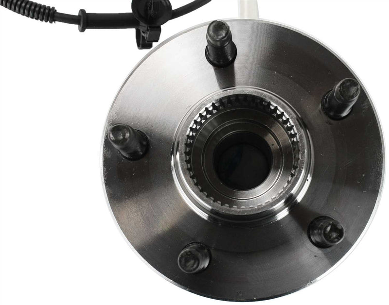 Set Of 2 - Front Driver and Passenger Side Wheel Hubs With Bearing With Sensor