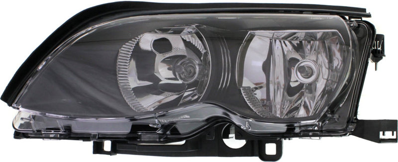 Head Lamp Assembly, Halogen, Black Interior, Sedan/Wagon | BM2502122,BM2503122