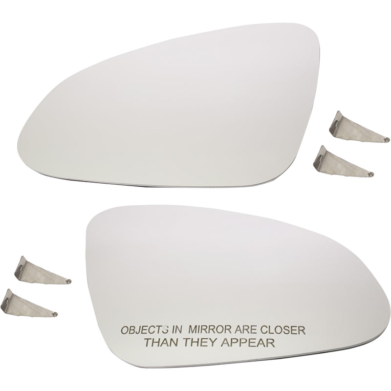 Door Mirror Glass CarParts SET-BK46GR