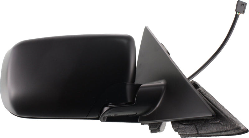 Driver and Passenger Side Mirrors, Power, Heated, Manual Folding, Paintable, without Signal Light, without Memory, Puddle Light, Auto-Dimming, and Blind Spot Feature, E46 Body, Sedan