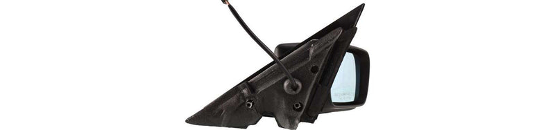 Driver and Passenger Side Mirrors, Power, Heated, Manual Folding, Paintable, without Signal Light, without Memory, Puddle Light, Auto-Dimming, and Blind Spot Feature, E46 Body, Sedan