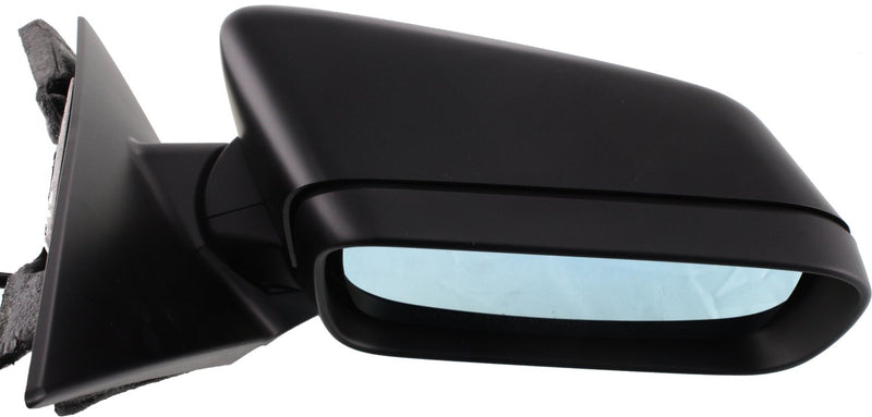 Driver and Passenger Side Mirrors, Power, Heated, Manual Folding, Paintable, without Signal Light, without Memory, Puddle Light, Auto-Dimming, and Blind Spot Feature, E46 Body, Sedan