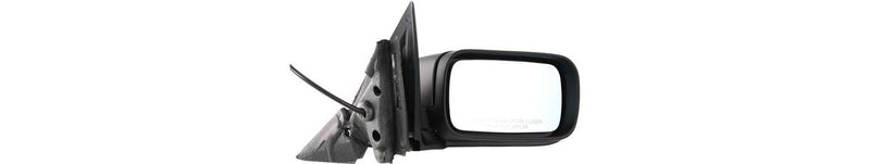 Driver and Passenger Side Mirrors, Power, Heated, Manual Folding, Paintable, without Signal Light, without Memory, Puddle Light, Auto-Dimming, and Blind Spot Feature, E46 Body, Sedan