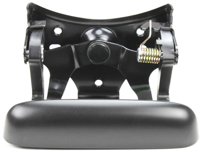 Set Of 2 - Tailgate Handle and Bezel Smooth Black Lever with Textured Black Bezel | GM1915129,GM1916102