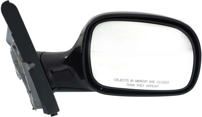 Driver and Passenger Side Mirrors, Manual Adjust, Manual Folding, Non-Heated, Paintable, Without Signal Light, Without memory, Without Puddle Light, Without Auto-Dimming, Without Blind Spot Feature | CH1320110,CH1321110