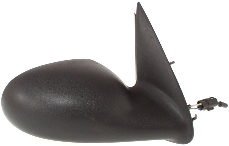 Non-Towing Mirrors Manual Remote Non-Folding Non-Heated Textured Black | CH1320185,CH1321185