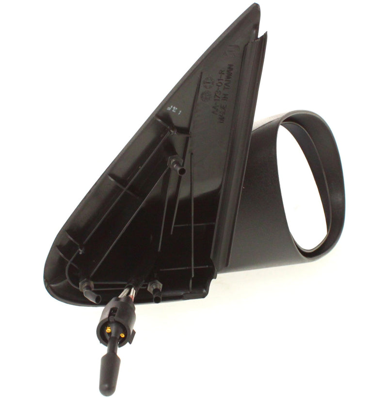 Non-Towing Mirrors Manual Remote Non-Folding Non-Heated Textured Black | CH1320185,CH1321185