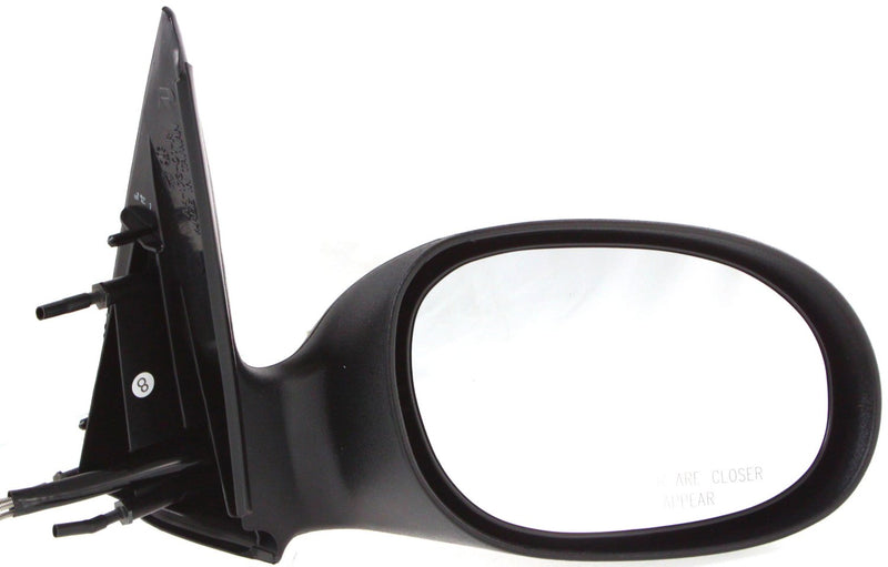 Non-Towing Mirrors Manual Remote Non-Folding Non-Heated Textured Black | CH1320185,CH1321185
