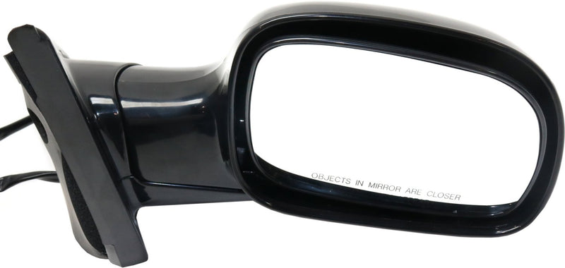Driver and Passenger Side Mirrors, Power, Non-Heated, Manual Folding, Paintable