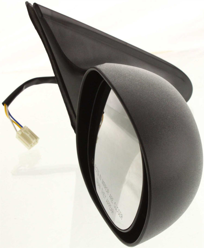 Mirrors Power Non-Heated Non-Folding Textured Black 4-Door Sedan | CH1320211,CH1321211