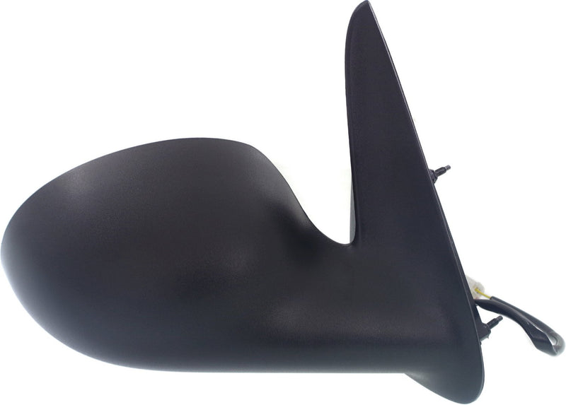 Driver and Passenger Side Mirrors, Power, Non-Folding, Non-Heated, Textured Black, Without Signal Light, Without memory, Without Puddle Light, Without Auto-Dimming, Without Blind Spot Feature | CH1320261,CH1321261