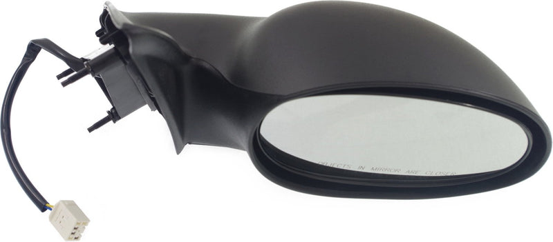 Driver and Passenger Side Mirrors, Power, Non-Folding, Non-Heated, Textured Black, Without Signal Light, Without memory, Without Puddle Light, Without Auto-Dimming, Without Blind Spot Feature | CH1320261,CH1321261