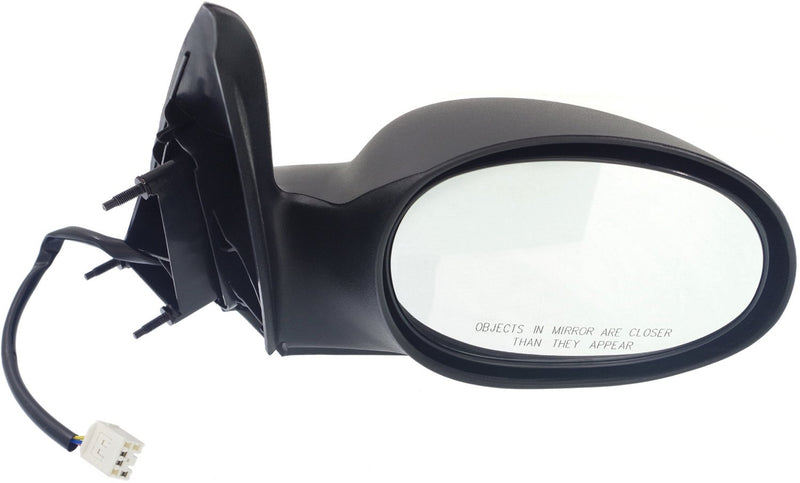 Driver and Passenger Side Mirrors, Power, Non-Folding, Non-Heated, Textured Black, Without Signal Light, Without memory, Without Puddle Light, Without Auto-Dimming, Without Blind Spot Feature | CH1320261,CH1321261