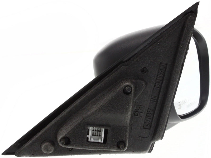 Driver and Passenger Side Mirrors, Power, Non-Folding, Heated, Textured Black, Without Signal Light, Without memory, Without Puddle Light, Without Auto-Dimming, Without Blind Spot Feature | CH1320295,CH1321295