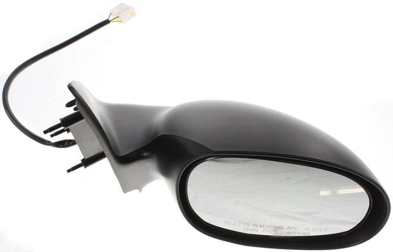 Driver and Passenger Side Mirrors, Power, Non-Folding, Non-Heated, Textured Black, Without Signal Light, Without memory, Without Puddle Light, Without Auto-Dimming, Without Blind Spot Feature | CH1320207,CH1321207