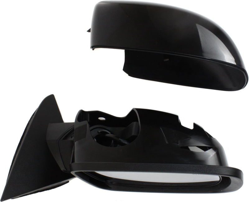 Driver and Passenger Side Mirrors, Power, Manual Folding, Heated, Paintable, Without Signal Light, Without memory, Without Puddle Light, Without Auto-Dimming, Without Blind Spot Feature | CH1320328,CH1321328
