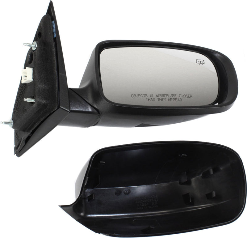 Driver and Passenger Side Mirrors, Power, Manual Folding, Heated, Paintable, Without Signal Light, Without memory, Without Puddle Light, Without Auto-Dimming, Without Blind Spot Feature | CH1320328,CH1321328