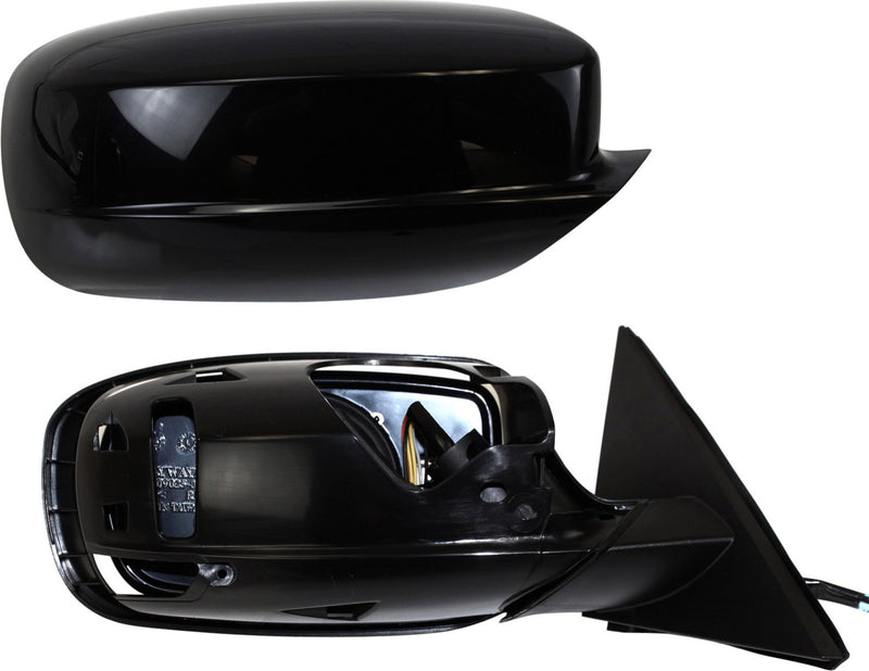 Driver and Passenger Side Mirrors, Power, Manual Folding, Heated, Paintable, Without Signal Light, Without memory, Without Puddle Light, Without Auto-Dimming, Without Blind Spot Feature | CH1321338,CH1320338