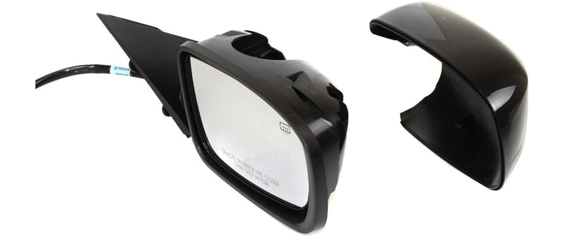 Driver and Passenger Side Mirrors, Power, Manual Folding, Heated, Paintable, Without Signal Light, Without memory, Without Puddle Light, Without Auto-Dimming, Without Blind Spot Feature | CH1321338,CH1320338