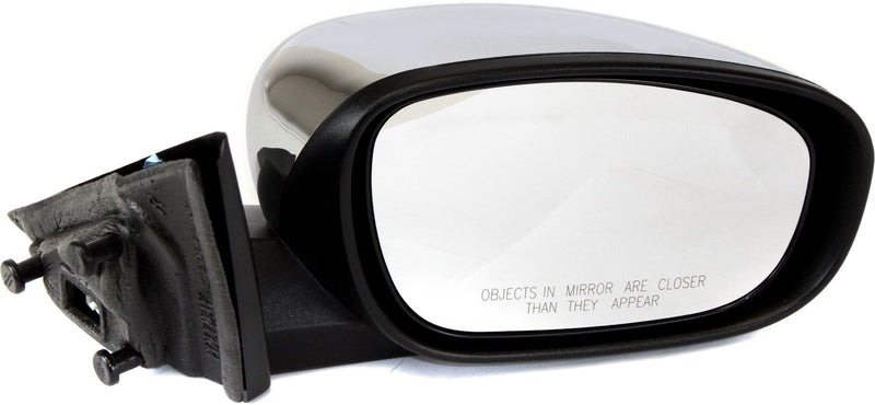 Driver and Passenger Side Mirrors, Power, Non-Folding, Heated, Chrome, Without Signal Light, Without memory, Without Puddle Light, Without Auto-Dimming, Without Blind Spot Feature | CH1320340,CH1321340