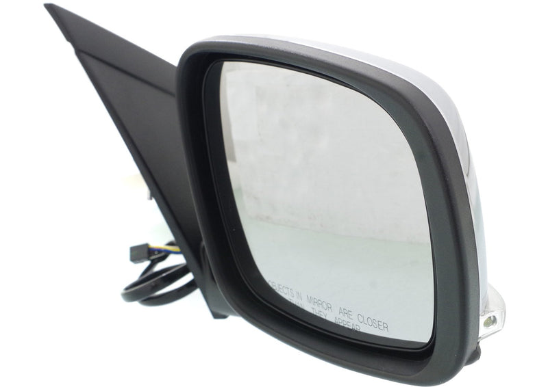 Mirror Driver Side Power Power Folding Heated W/ Signal Light Chrome | CH1321386,CH1320386