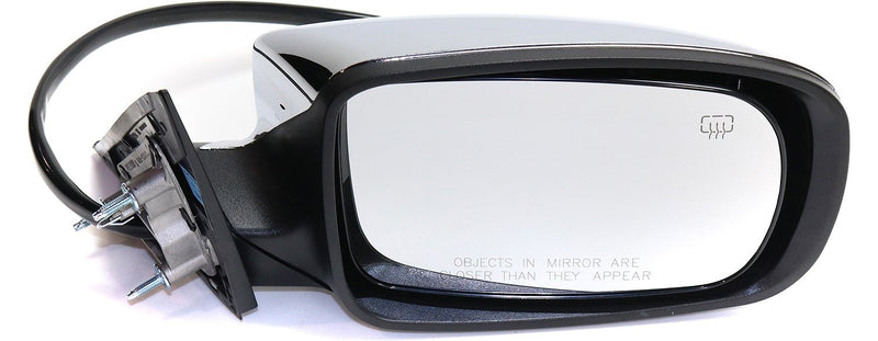 Driver and Passenger Side Mirrors, Power, Manual Folding, Heated, Chrome, Without Signal Light, With memory, Without Puddle Light, Without Auto-Dimming, Without Blind Spot Feature | CH1321342,CH1320342