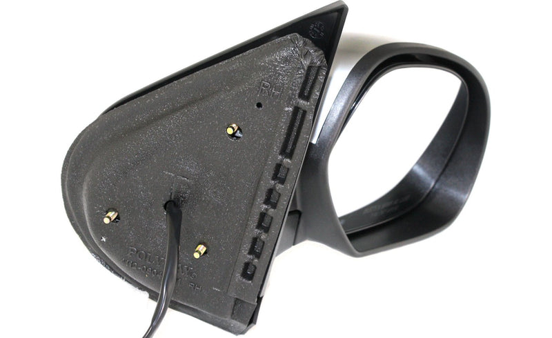 Driver and Passenger Side Mirrors, Power, Heated, Manual Folding, Chrome, Standard Type, New Body Style, with Off Road Package | GM1320340,GM1320469,GM1321340,GM1321469