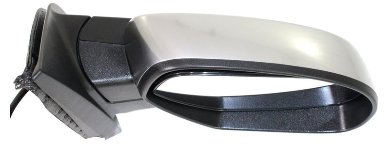 Driver and Passenger Side Mirrors, Power, Heated, Manual Folding, Chrome, Standard Type, New Body Style, with Off Road Package | GM1320340,GM1320469,GM1321340,GM1321469