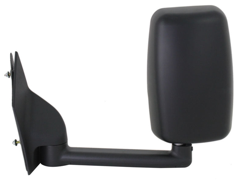 Driver and Passenger Side Towing Mirrors, Manual Adjust, Non-Heated, Manual Folding, Textured Black, with Blind Spot Glass, Dual Glass | GM1320426,GM1321426