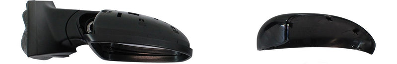 Driver and Passenger Side Mirrors, Power, Heated, Manual Folding, Paintable, Without Signal Light, Without Blind Spot Feature