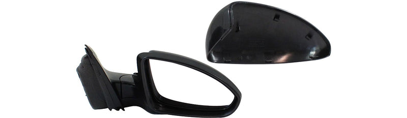 Driver and Passenger Side Mirrors, Power, Heated, Manual Folding, Paintable, Without Signal Light, Without Blind Spot Feature